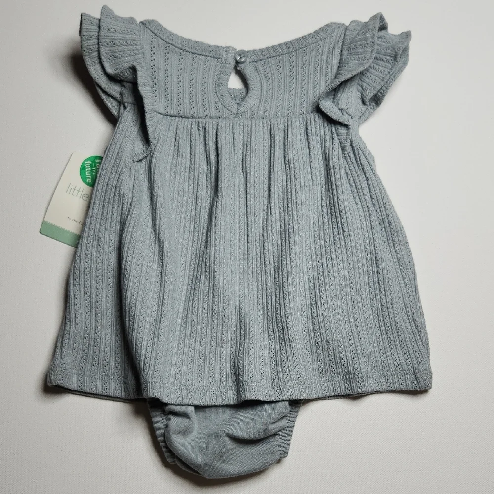 Gray Baby Romper